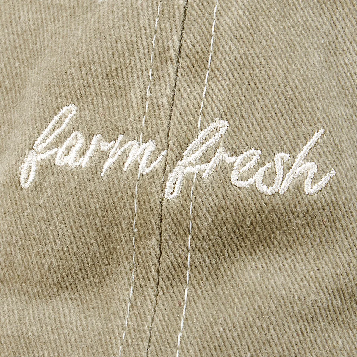 Farm Fresh Stitched Script Baseball Cap - Image 3