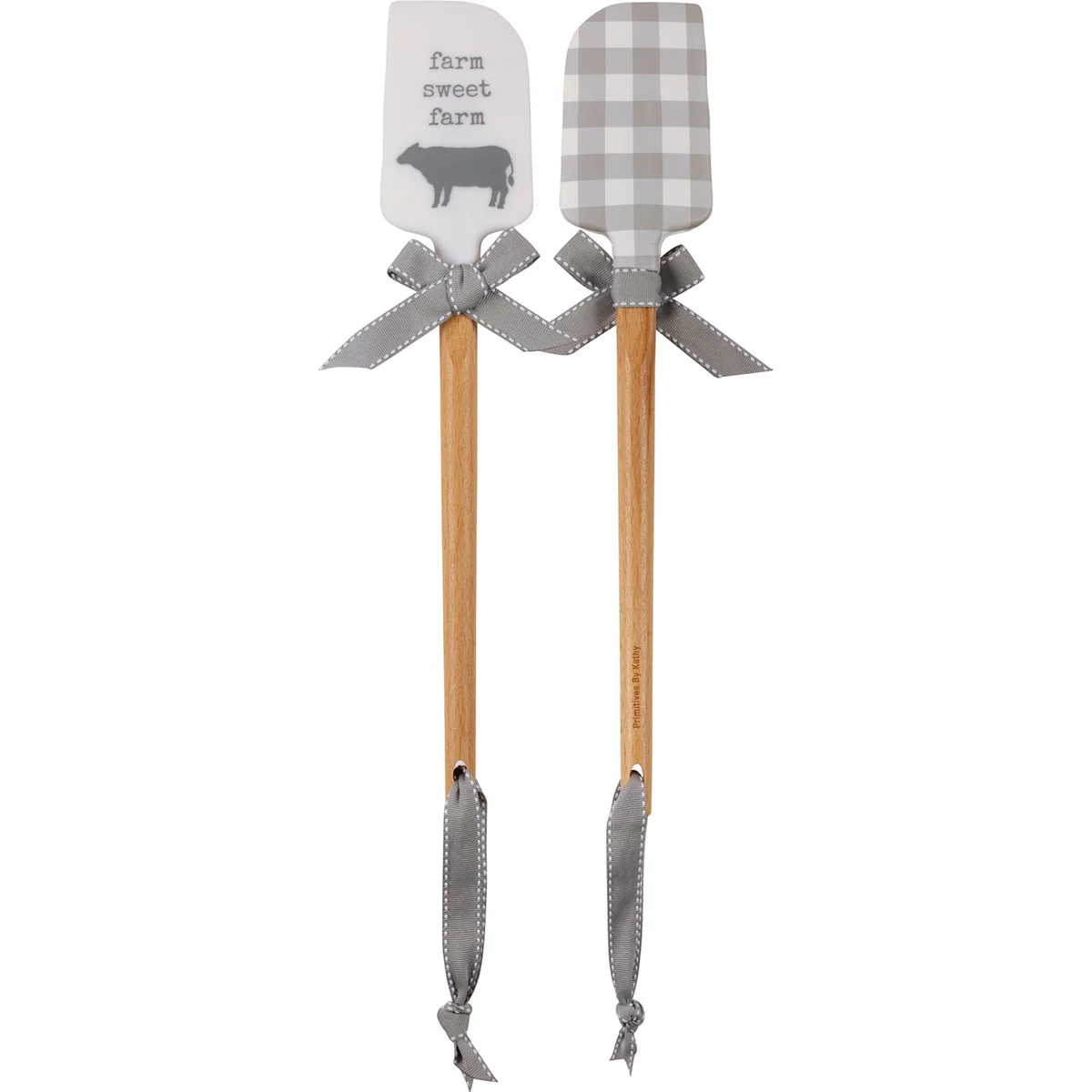 💙 Farm Sweet Farm Silicone Cow Spatula - Image 3