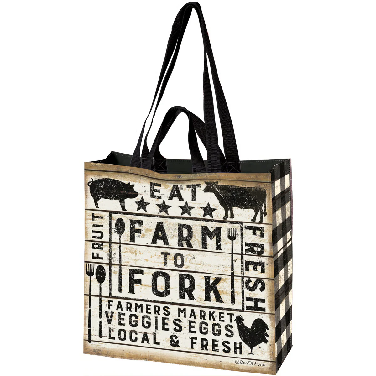 Farm To Fork Reuseable Market Tote