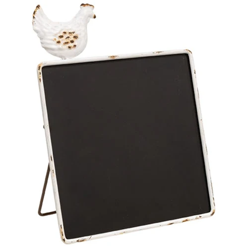 Farmhouse Chicken Chalkboard Easel - Image 2