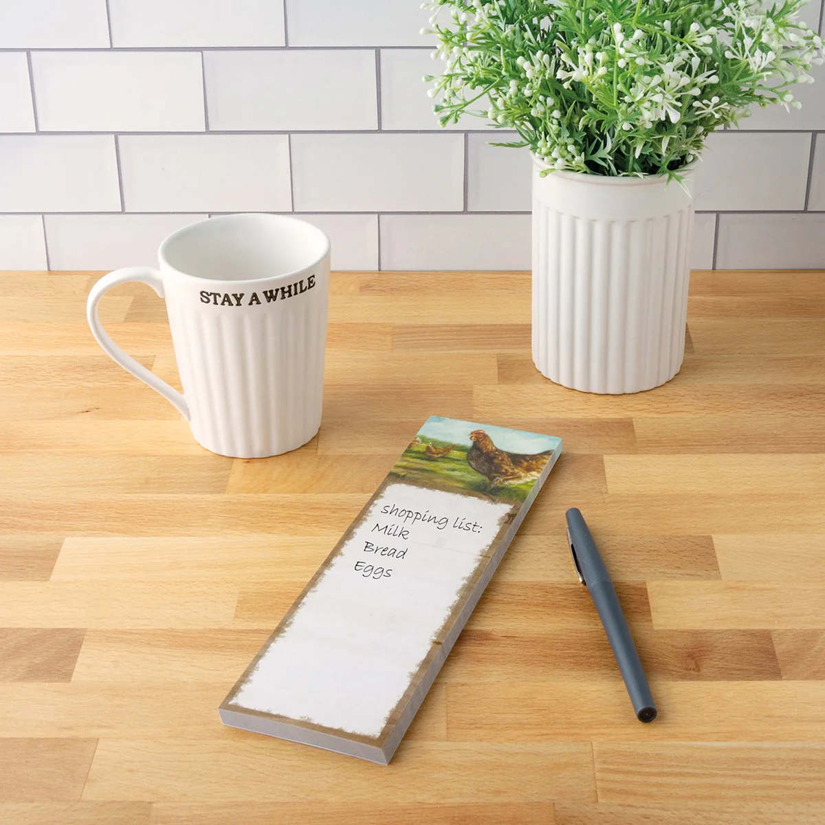 ๐๐ 20 DAYS OF FARM LIFE Farmhouse Chicken Magnetic List Pad - Image 2