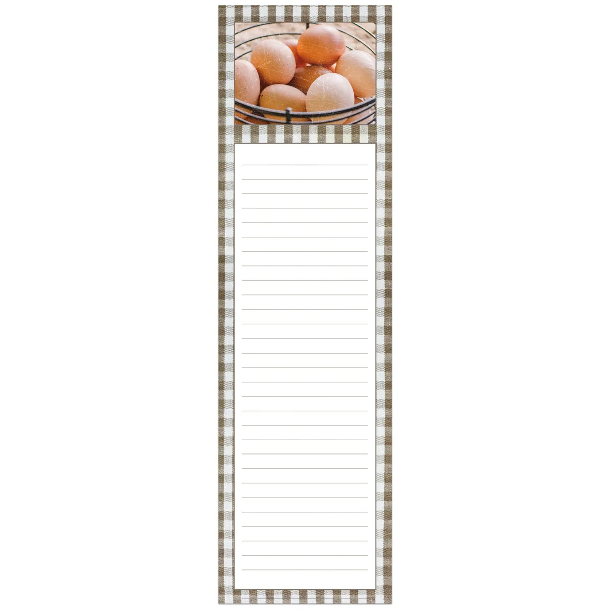 ๐ Farmhouse Eggs Magnetic List Pad