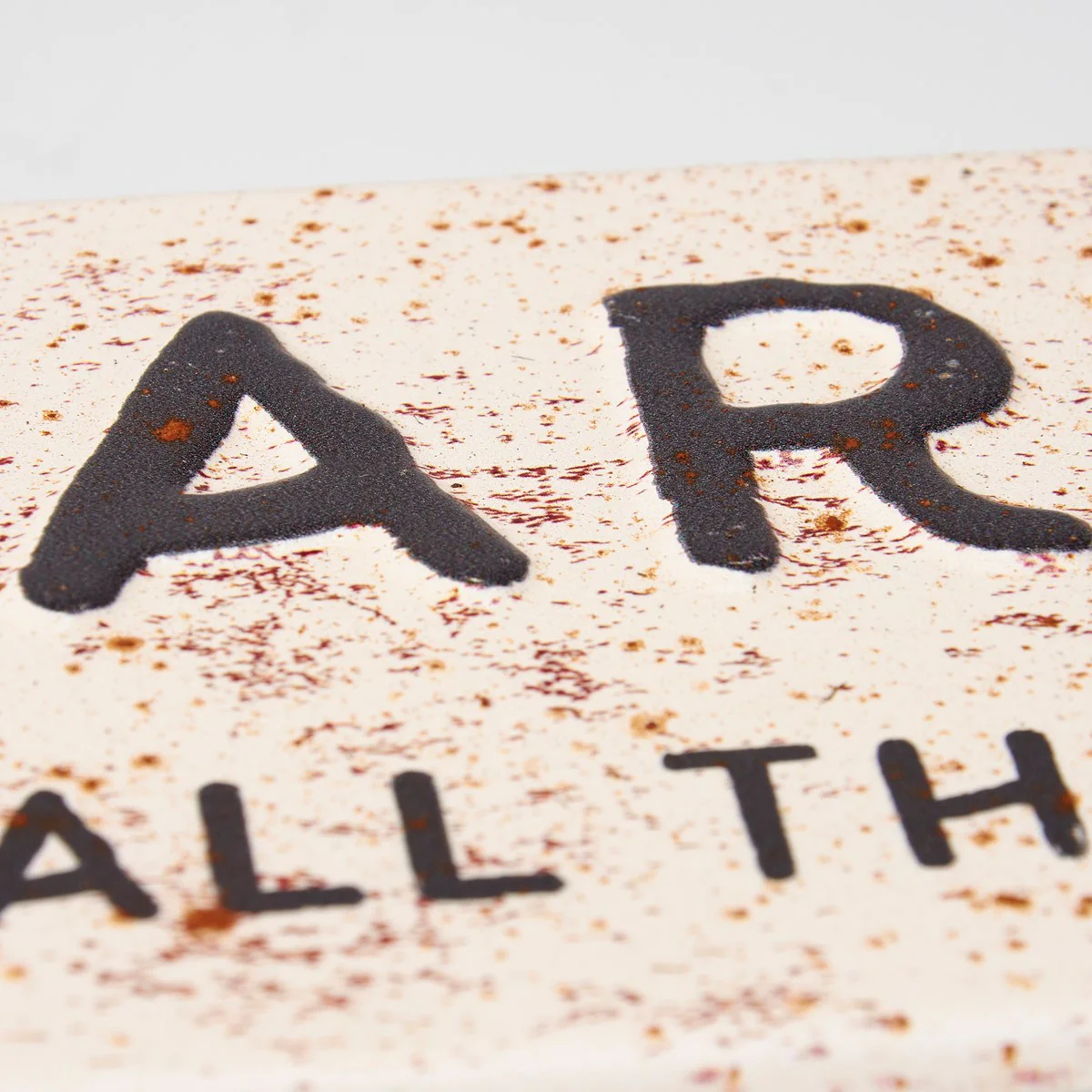 Farmhouse-ish All the Charm Without the Farm 20" Metal Wall Sign - Image 3