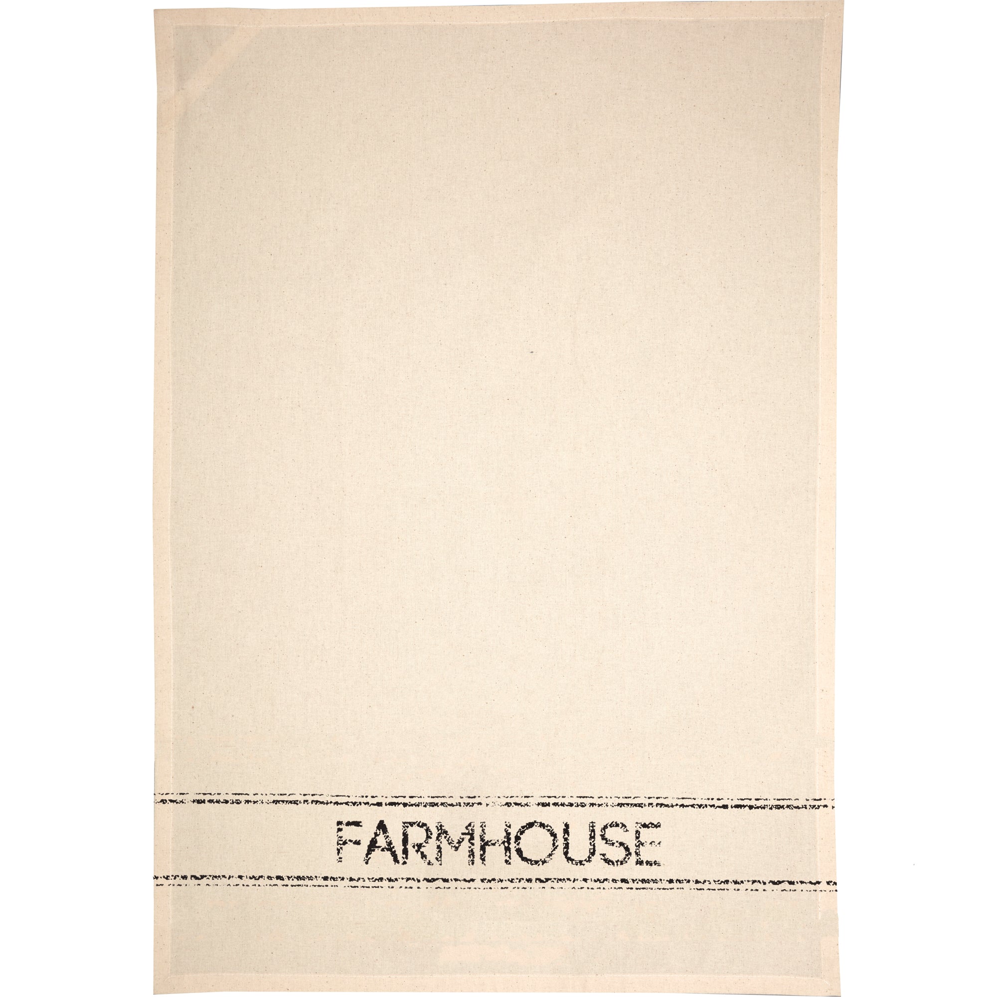 Farmhouse Muslin Unbleached Natural Tea Towel - Image 3