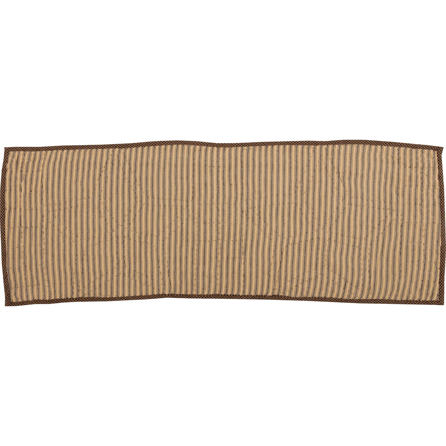 Farmhouse Star Quilted Table Runner 13" x 36" - Image 3