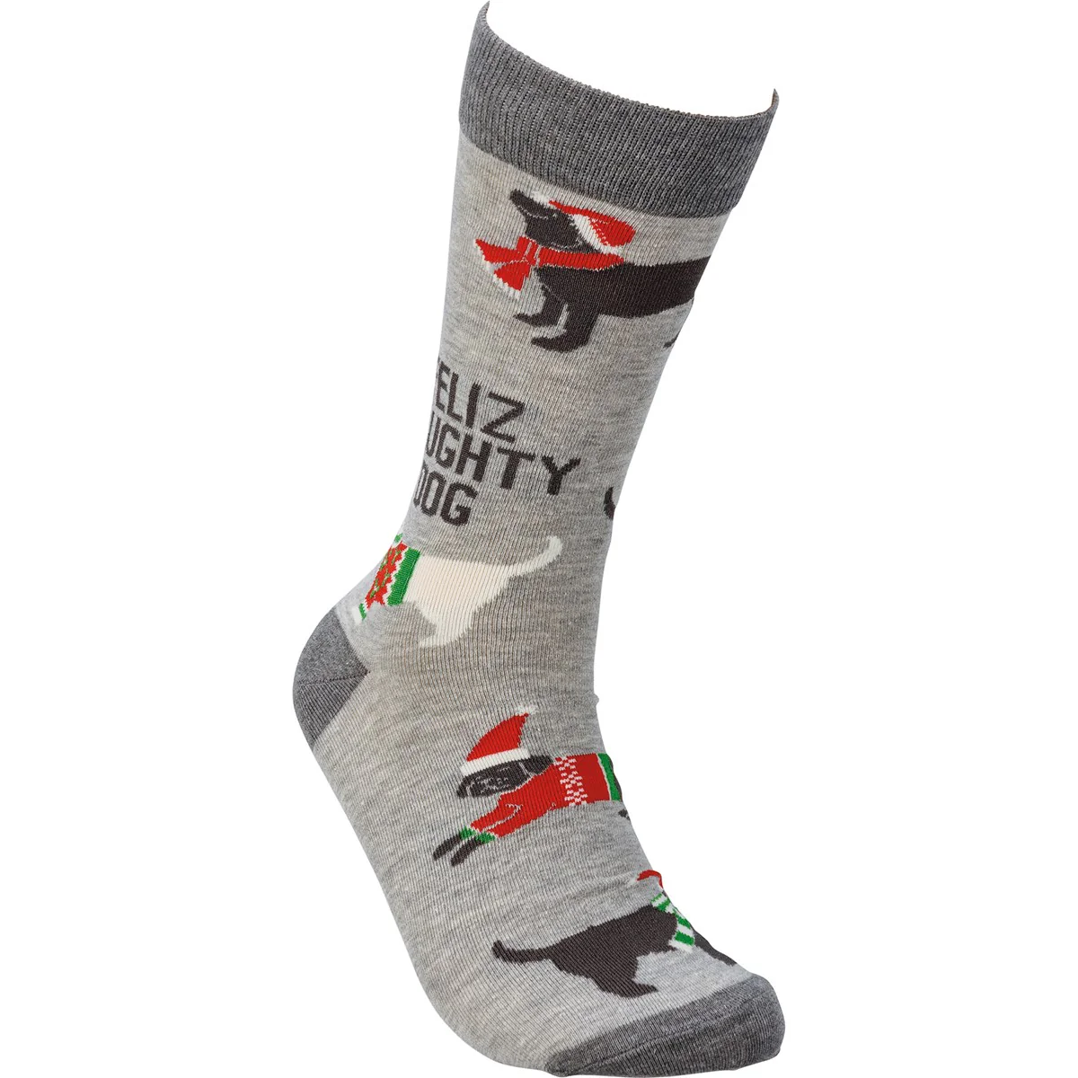 Feliz Naughty Dog Sweaters and Hats Unisex Fun Socks - Image 3