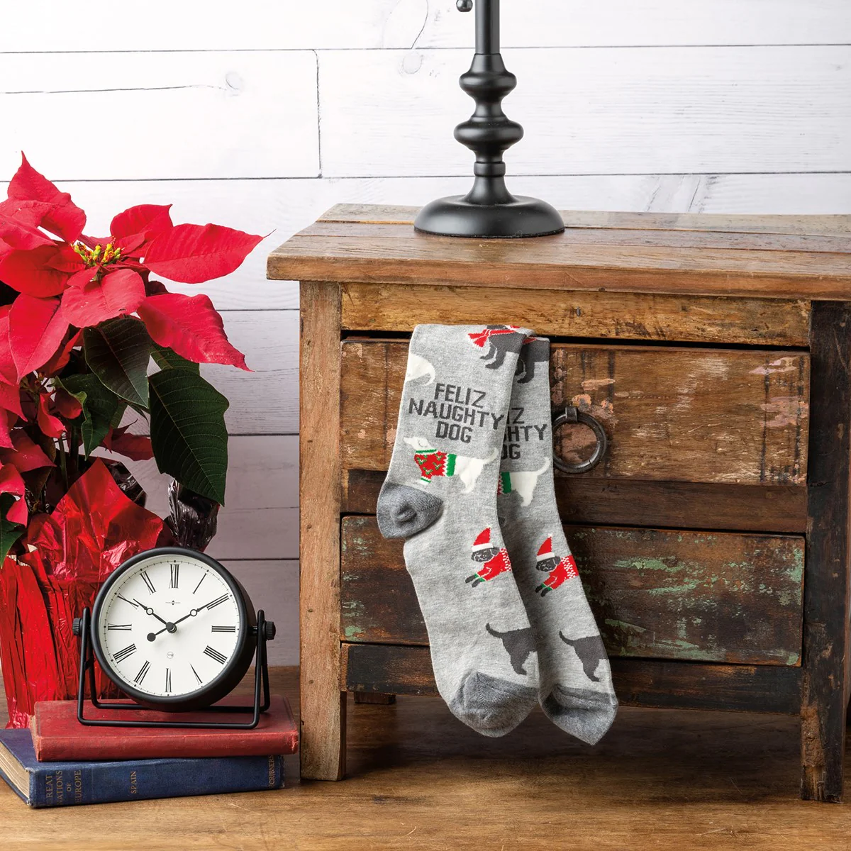 Feliz Naughty Dog Sweaters and Hats Unisex Fun Socks - Image 5