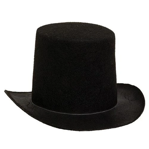 ๐ Felt Top Hat For Crafts and Displays 4" H