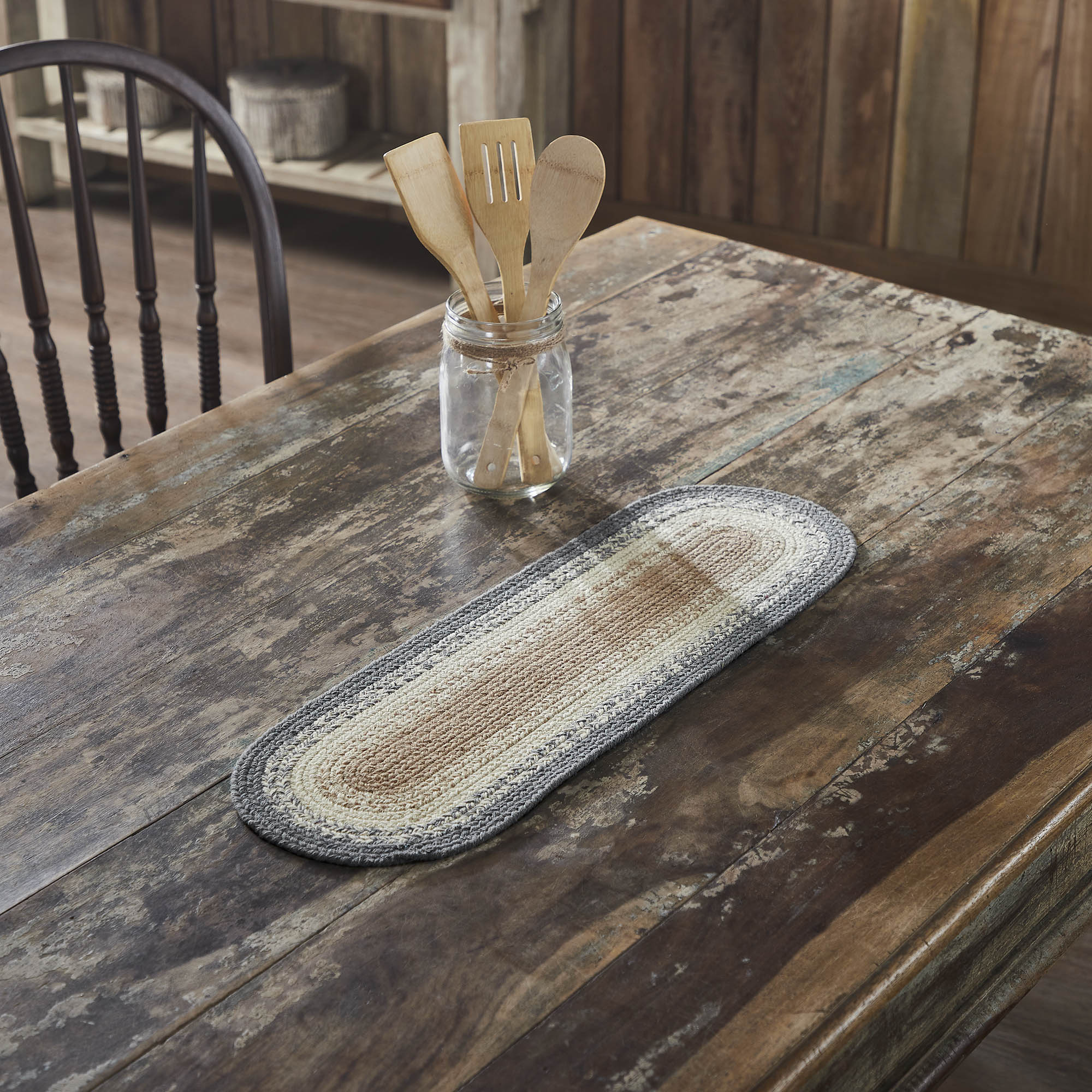 Finders Keepers 24" Oval Table Runner