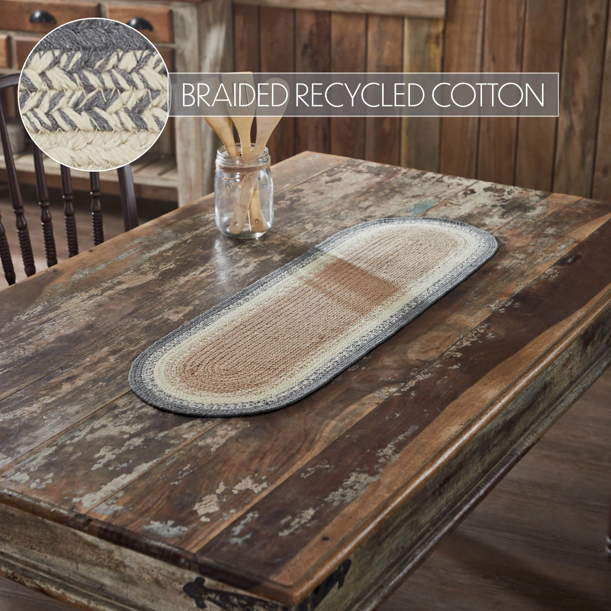 Finders Keepers 36" Oval Table Runner - Image 3