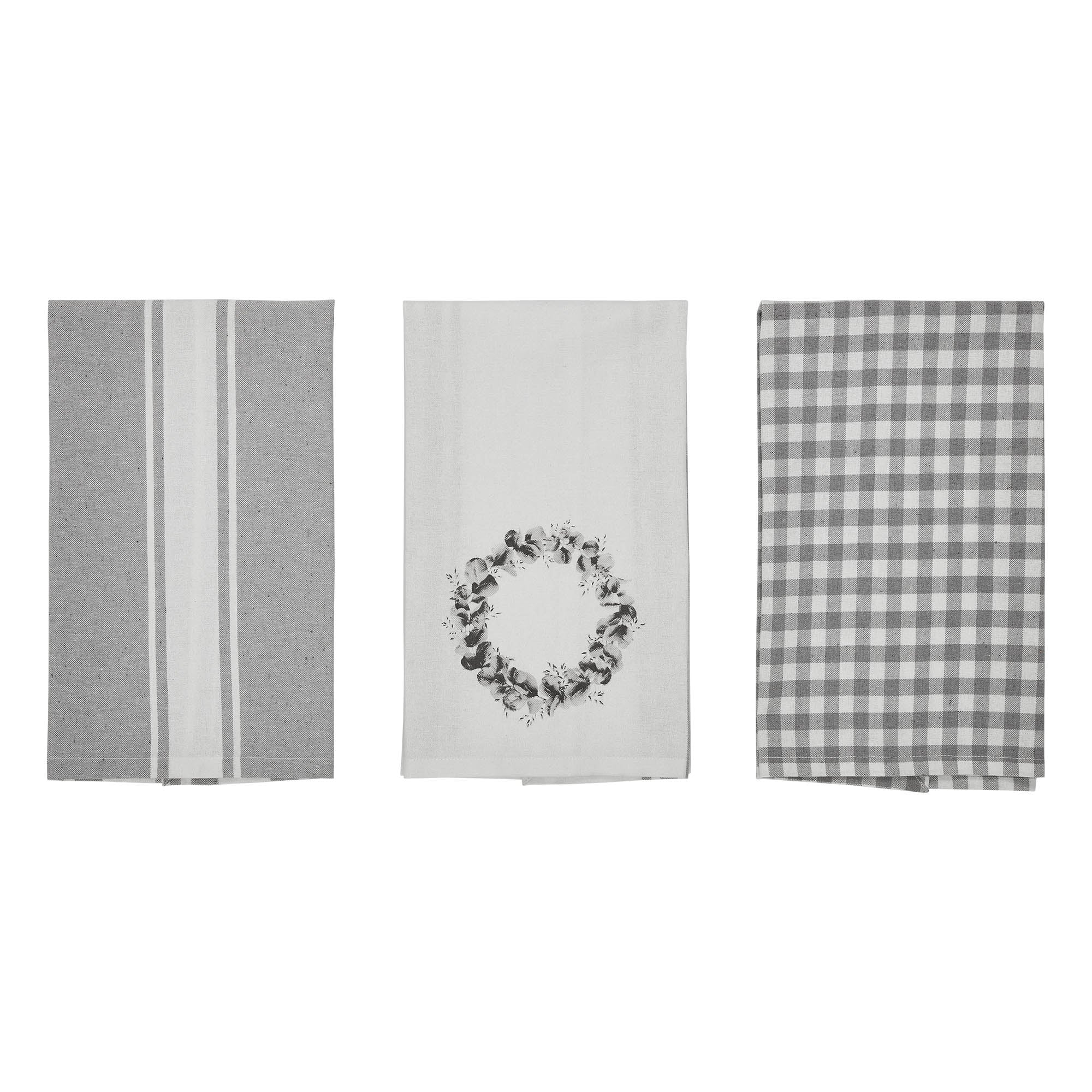 Finders Keepers Eucalyptus Tea Towel Set of 3 - Image 3