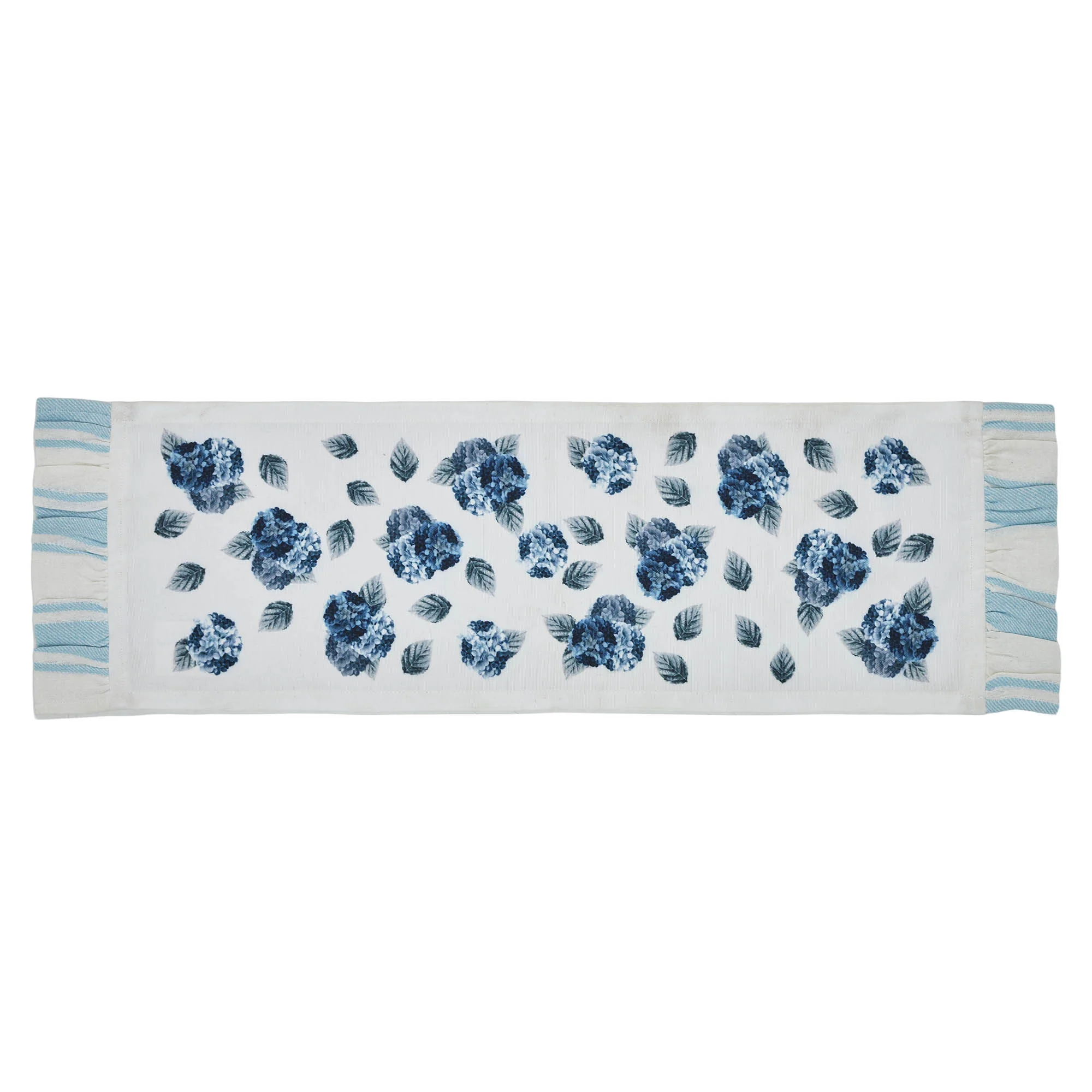 Finders Keepers Hydrangea Ruffled 36" Table Runner - Image 2
