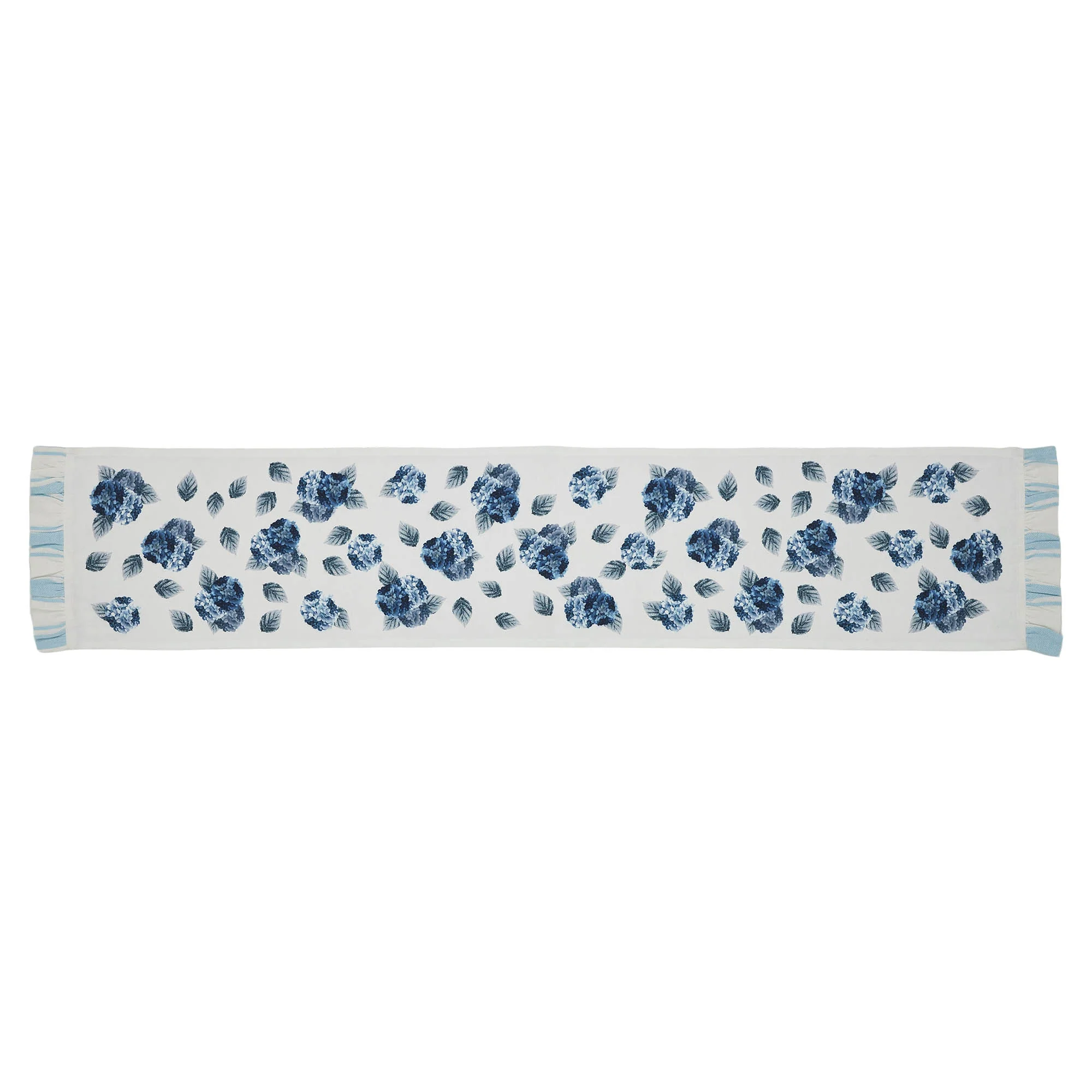 Finders Keepers Hydrangea Ruffled 60" Table Runner - Image 2