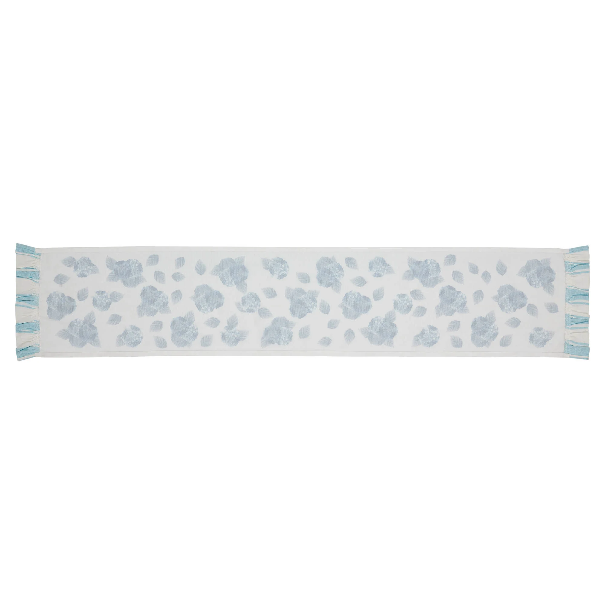Finders Keepers Hydrangea Ruffled 60" Table Runner - Image 4