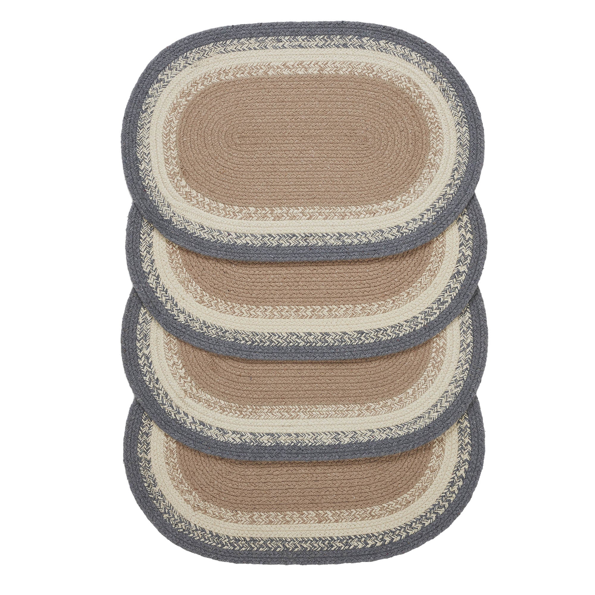 Finders Keepers Oval Placemat Set of 4 13" x 19" - Image 4