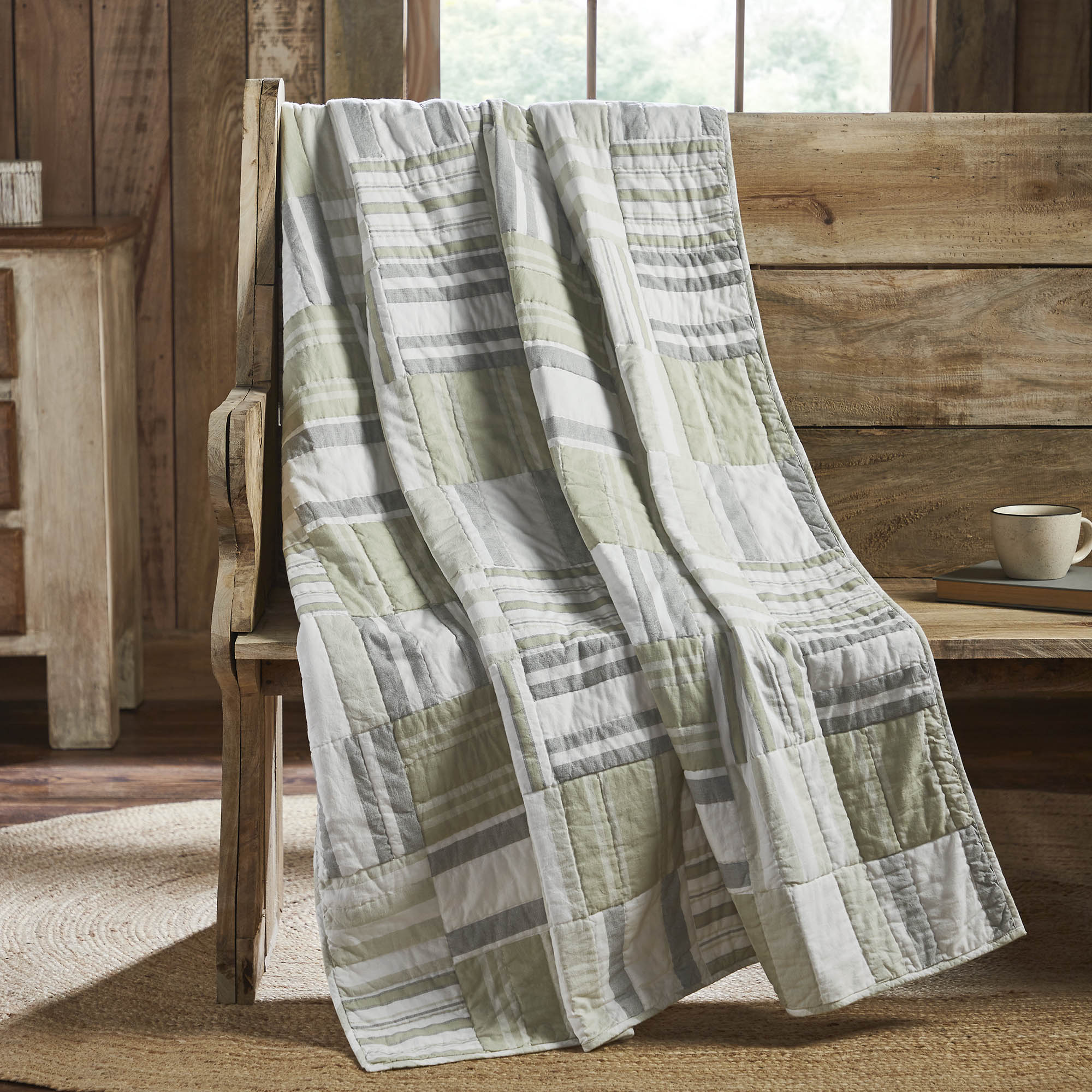 Finders Keepers Quilted Throw 50" x 60"