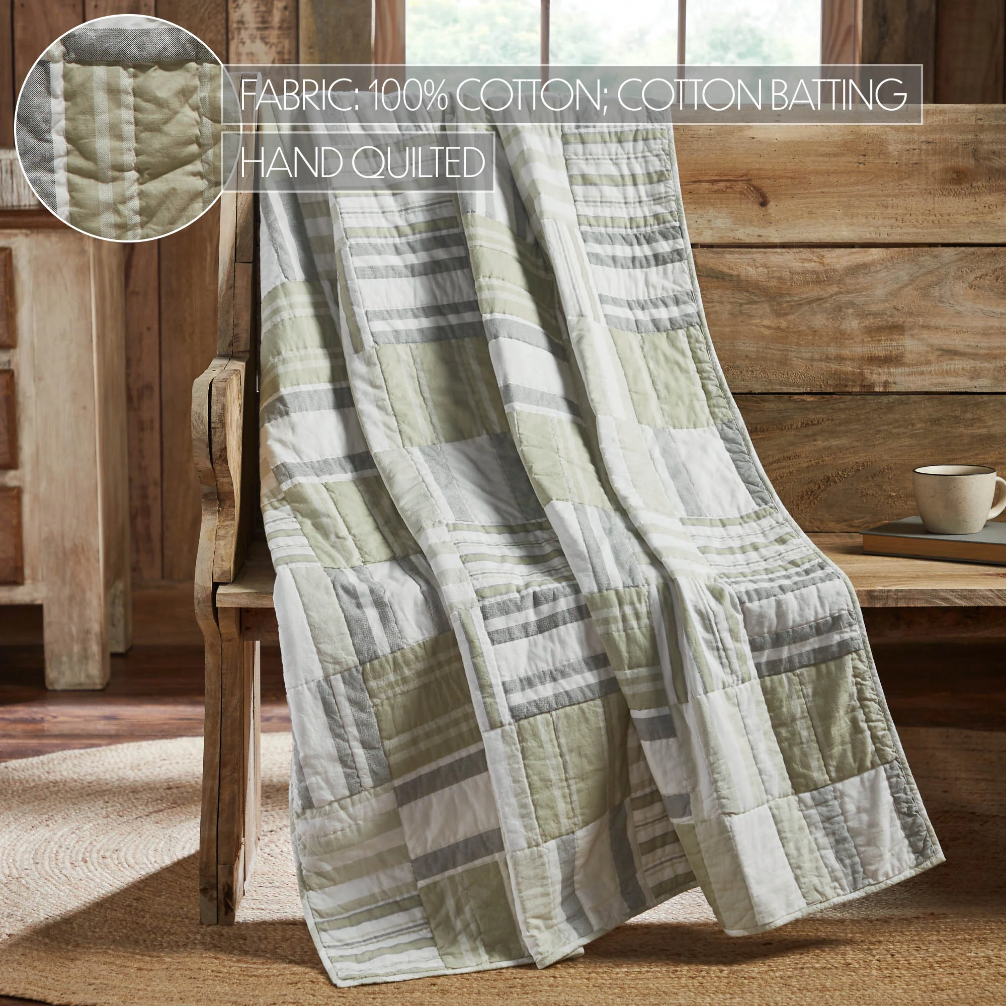 Finders Keepers Quilted Throw 50" x 60" - Image 5