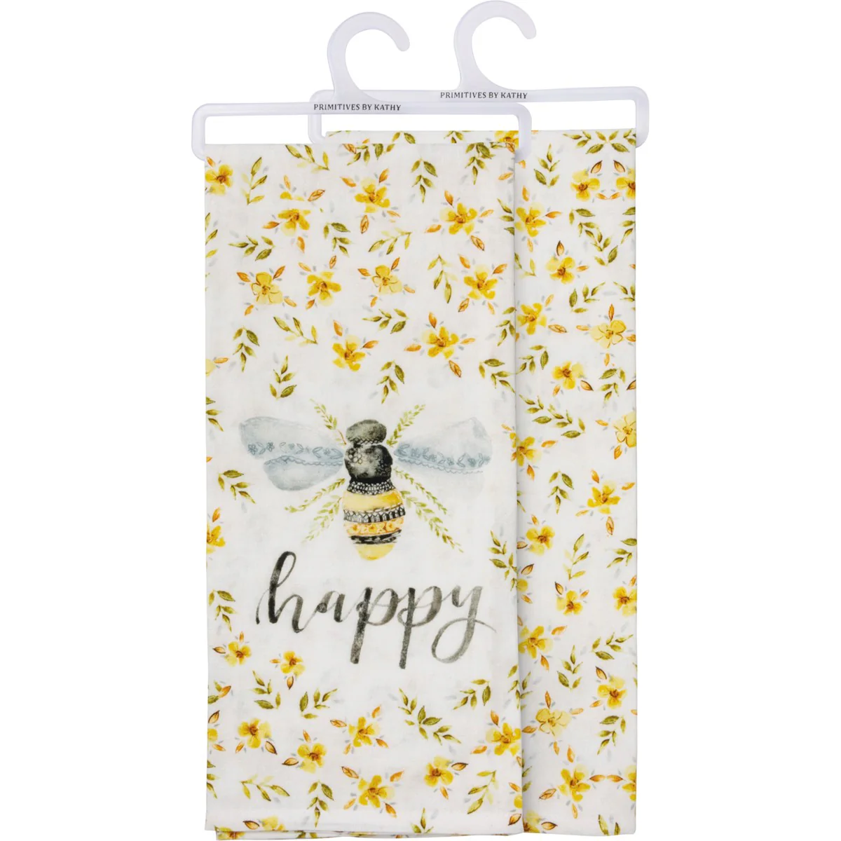๐ Floral Bee Happy Kitchen Towel - Image 2