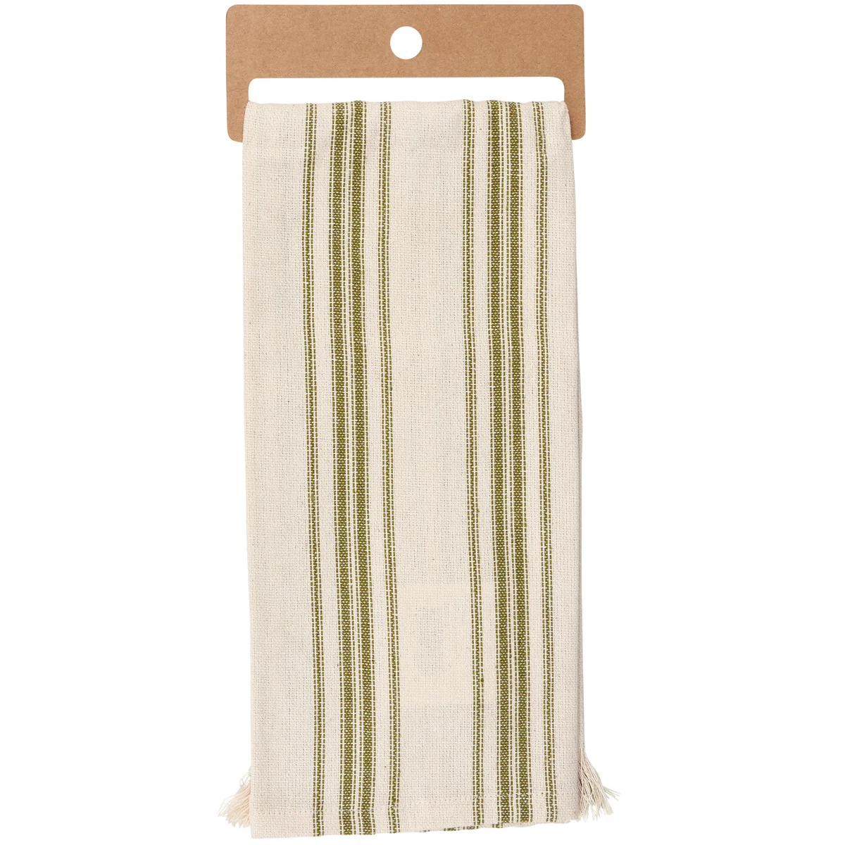 Floral Chicken Striped Kitchen Towel - Image 4