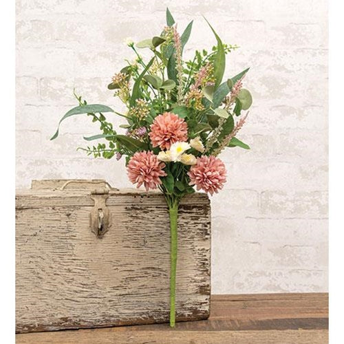Floral Flair 21" Faux Floral Bush - Image 2