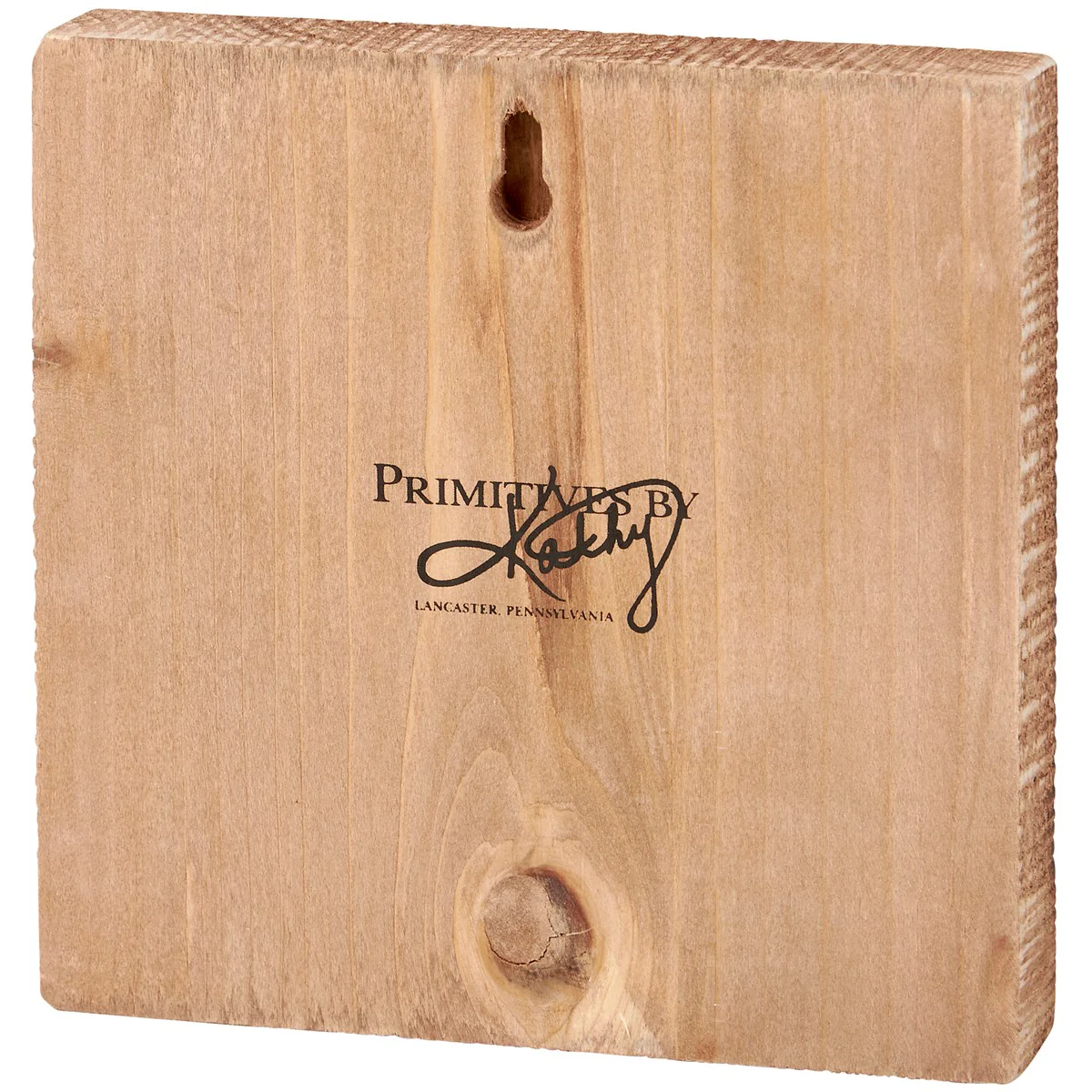 ๐ Floral Pony 6" Wooden Block Sign - Image 3
