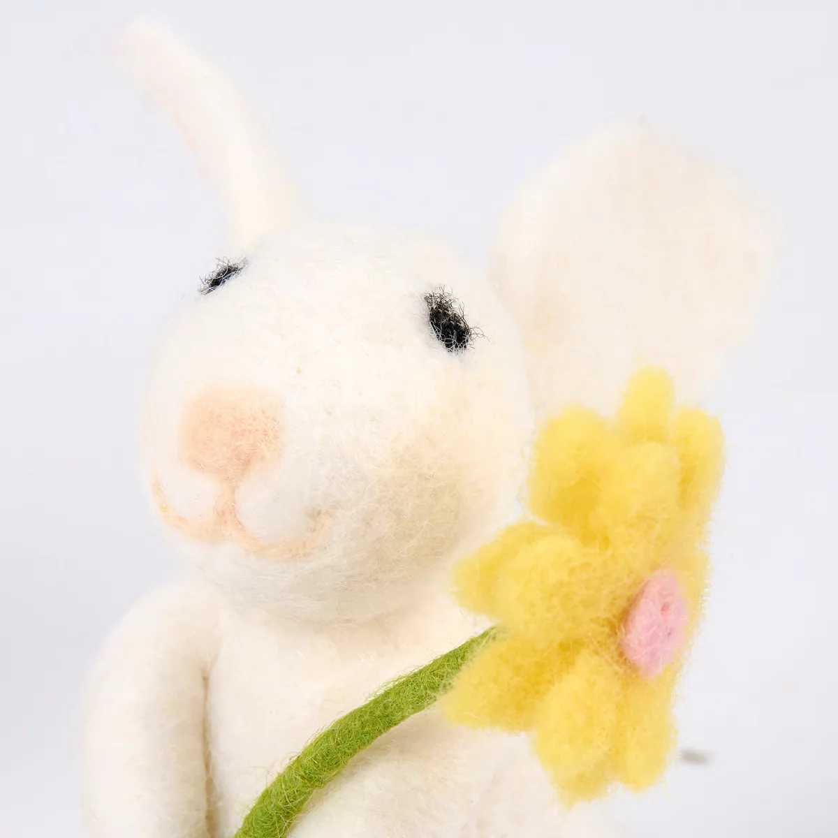 DAY 16 ๐๐ท 20 DAYS OF BUNNIES Flower Bunnies Felt Critter Set - Image 2