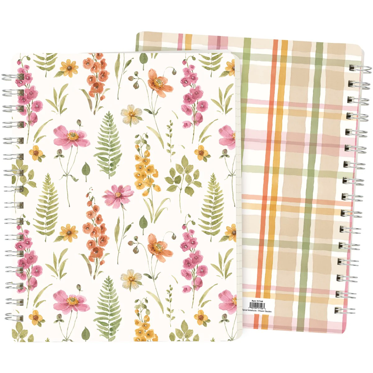 Flower Garden Spiral Notebook Journal - Image 2