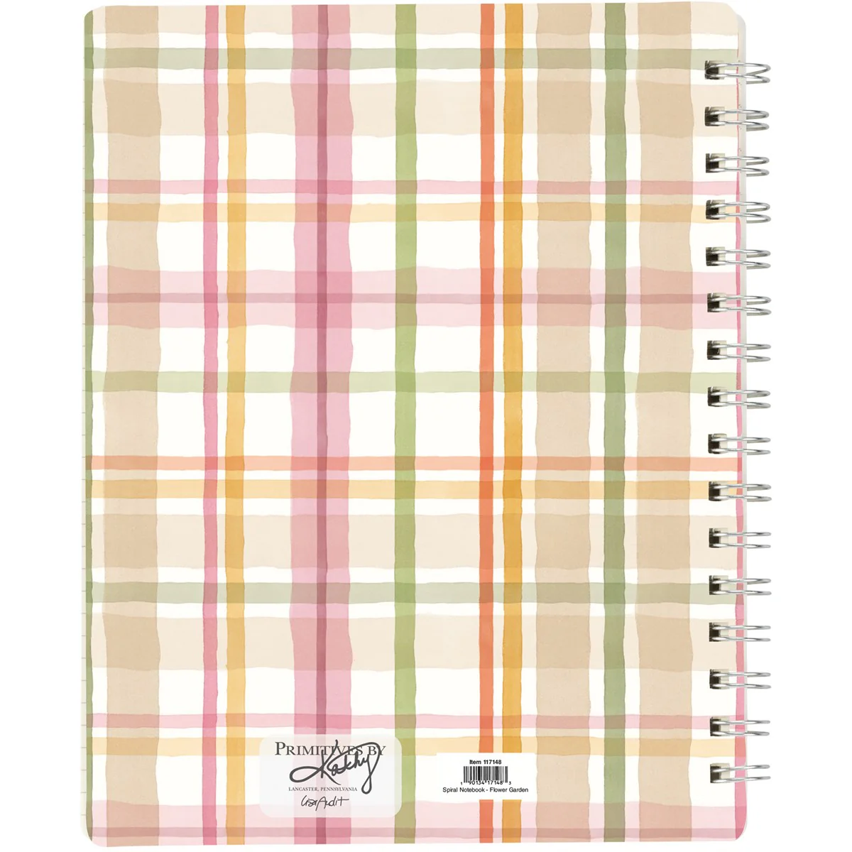 Flower Garden Spiral Notebook Journal - Image 3