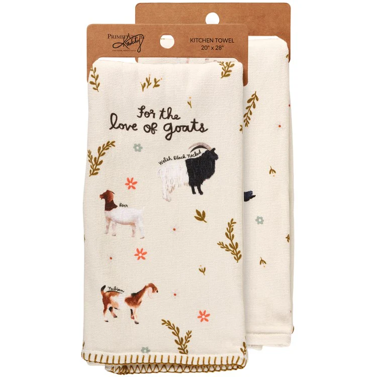 🐄🚜 20 DAYS OF FARM LIFE For The Love Of Goats Kitchen Towel - Image 2