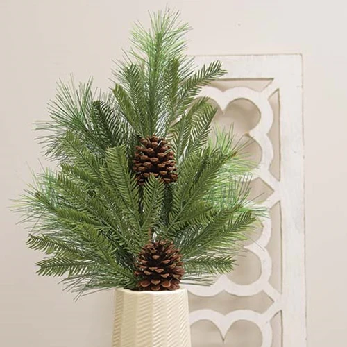 ๐ Forest Path Pine 25" Faux Evergreen Spray - Image 2