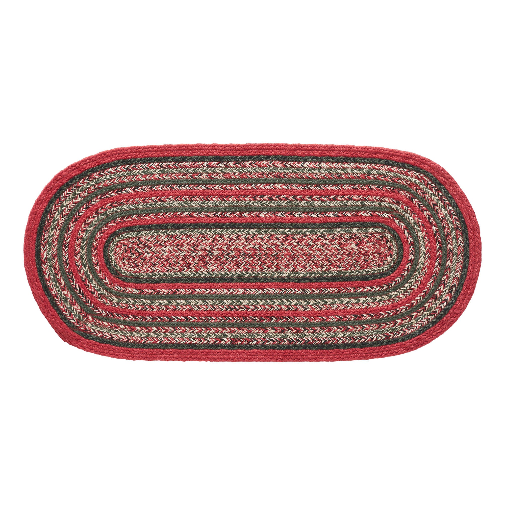 ๐ Forrester Christmas Hues Indoor/Outdoor Rug Oval 17" x 36" - Image 2