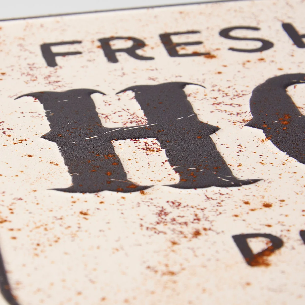 💙 Fresh & Local Honey 10" Distressed Metal Sign - Image 3