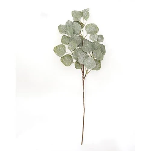 Frosted Dollar Eucalyptus Leaf 29" Faux Foliage Spray