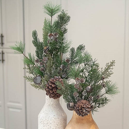 Frosty Cheer Pine 30" Faux Evergreen Spray - Image 5
