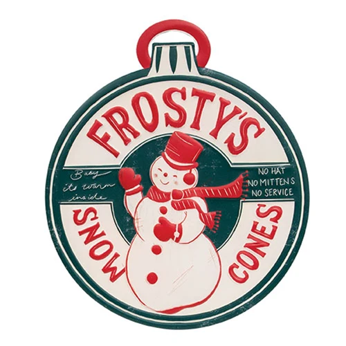 ๐ Frosty's Snow Cones Metal Sign 16" H - Image 2