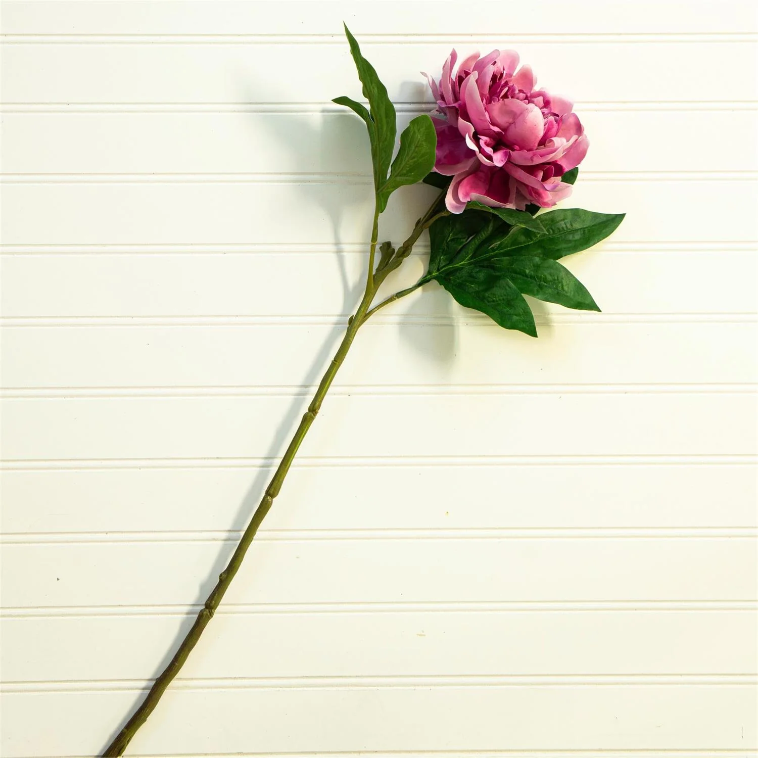 💙 Fuchsia Peony 23" Faux Floral Pick