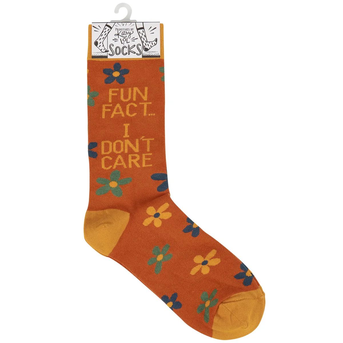 Fun Fact I Don't Care Novelty Socks - Image 3