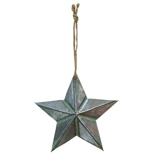 💙 Galvanized Metal 6" Small Barn Star