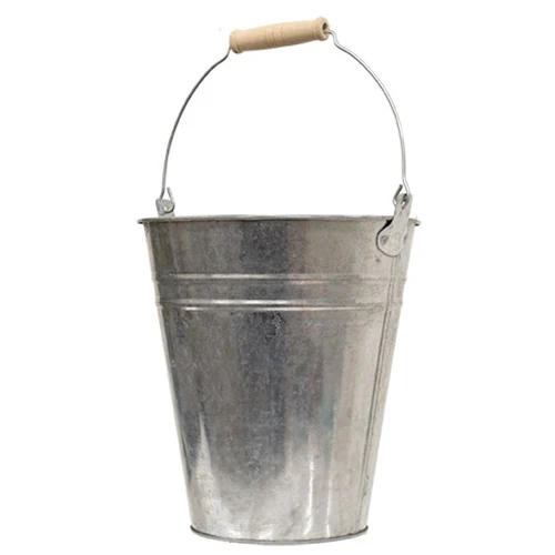 Galvanized Metal Bucket 7.5"H