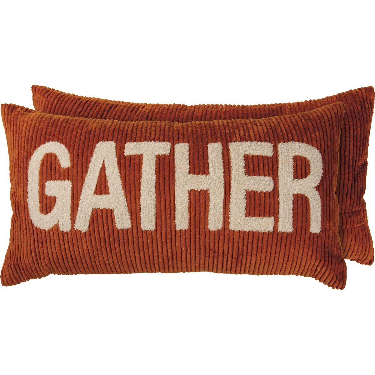 Gather 20" Corduroy Pillow - Image 3