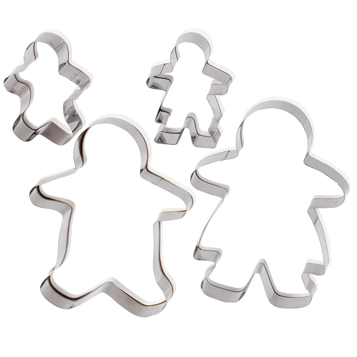 ๐ Gingerbread Family Cookie Cutter Set - Image 3