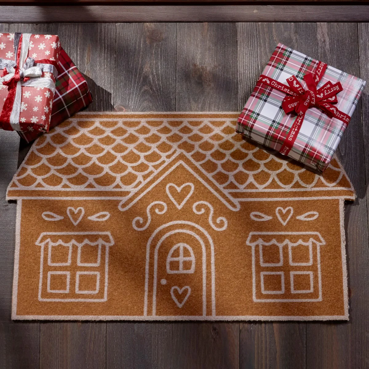 Gingerbread House Non-Skid Rug - Image 2