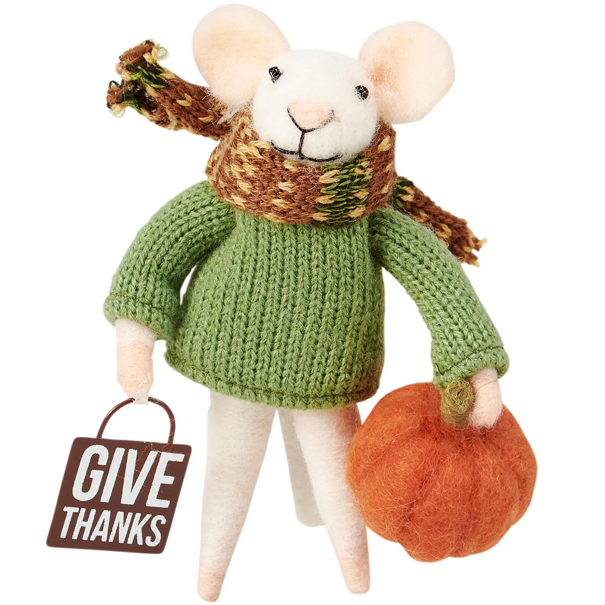 π Give Thanks Mouse Fall Felt Critter - Image 3