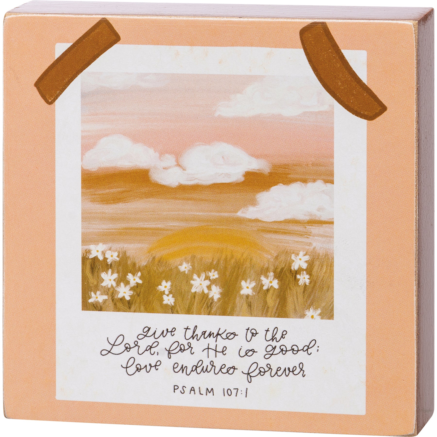 💙 Surprise Me Sale 🤭 💙 Give Thanks To The Lord Small Block Sign