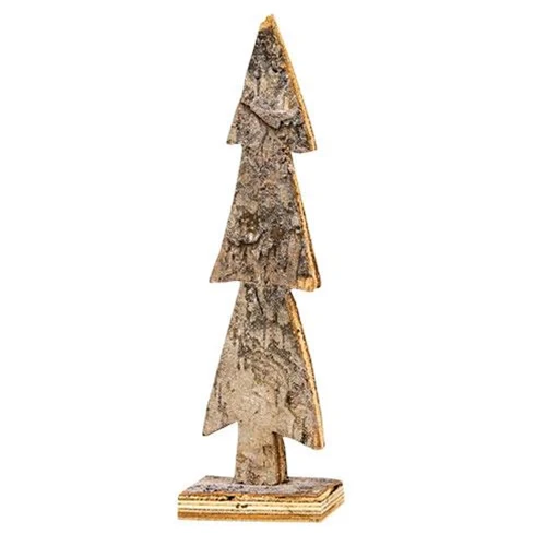 ๐ Glitter Dusted Birch Bark 8" Tree
