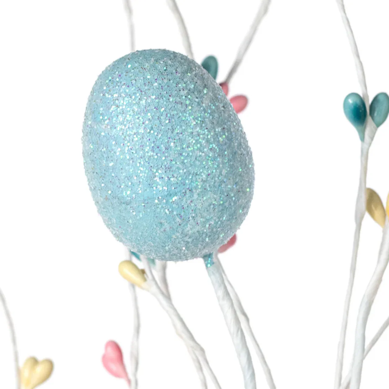 ๐ Glitter Easter Eggs & Pips 18" Spray - Image 2