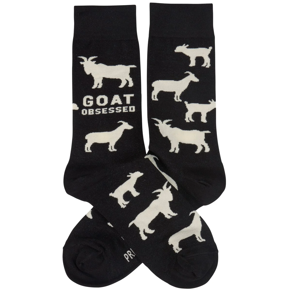 Goat Obsessed Fun Novelty Socks
