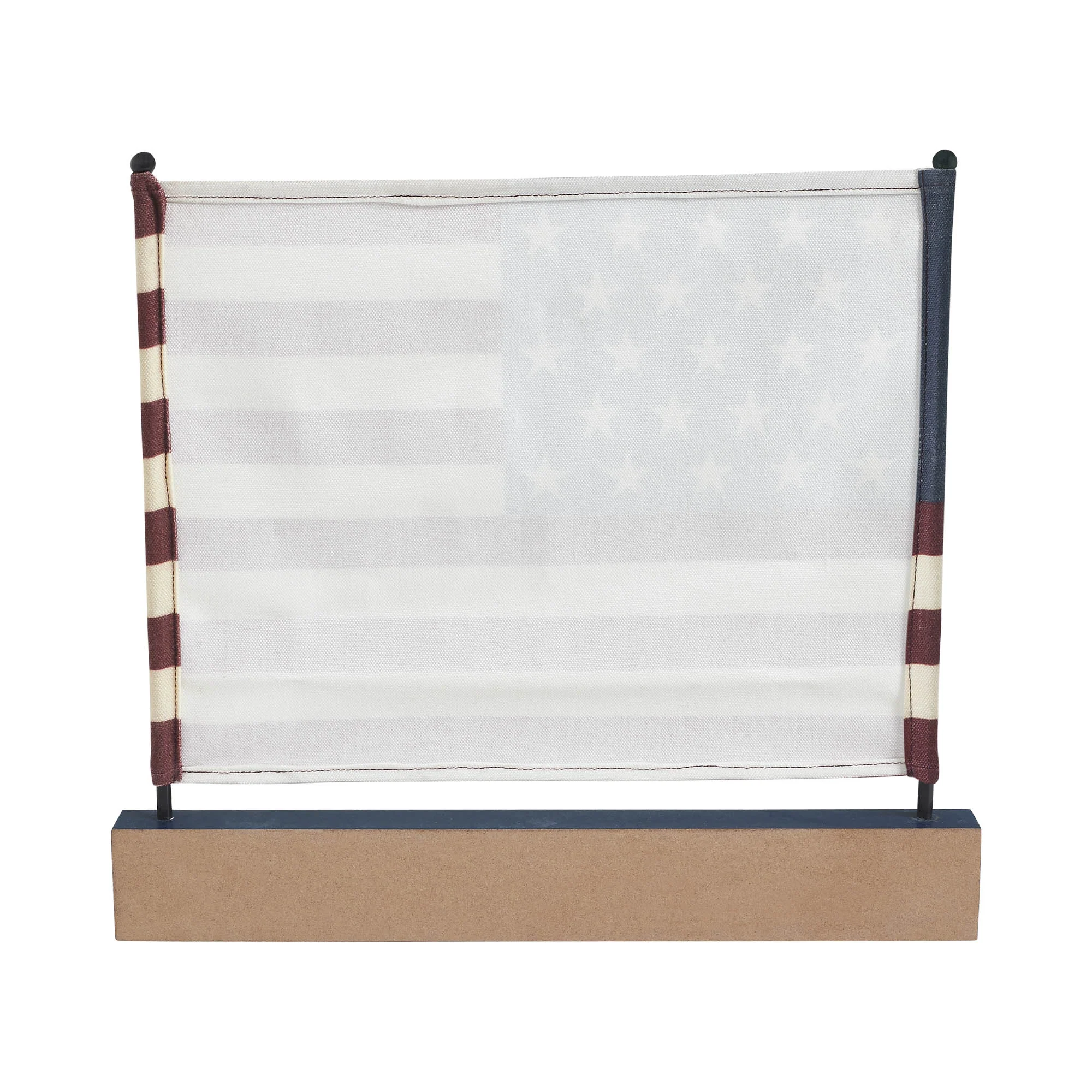 God Bless America Canvas American Flag on Base - Image 4