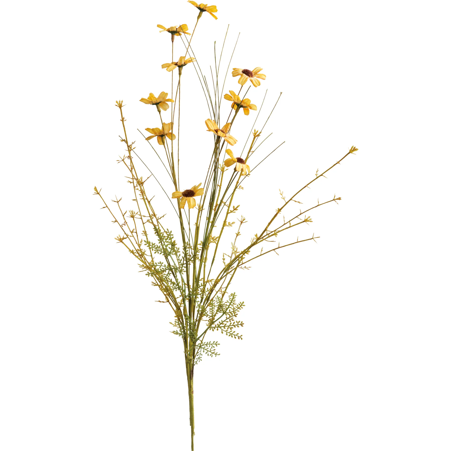 Gold Floral Mix 24" Faux Floral Spray