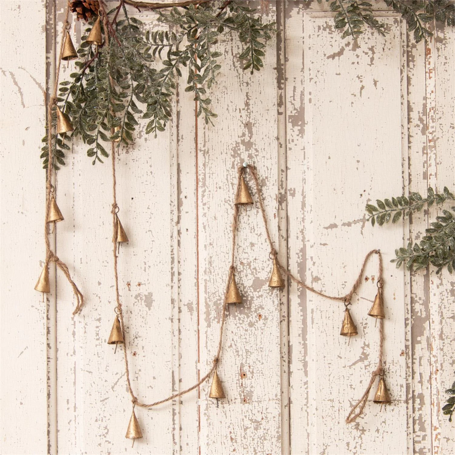 Gold Tone Mini Bells 72" Garland - Image 4